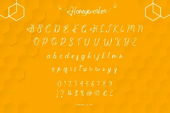 Honeyworker Demo font