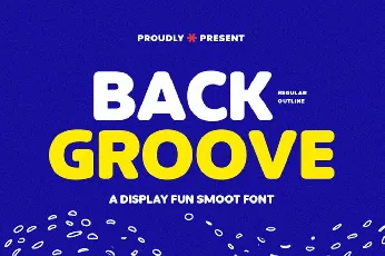 Back Groove font