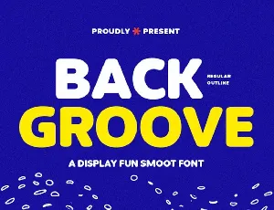 Back Groove font