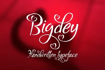 Bigdey font