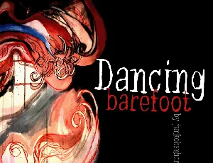 Dancing Barefoot font