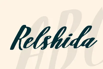 Relshida font