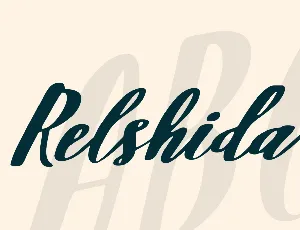 Relshida font