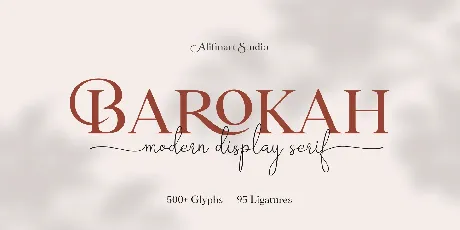 Barokah font