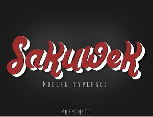 Sakuwek font