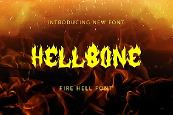 Hellbone-Demo font