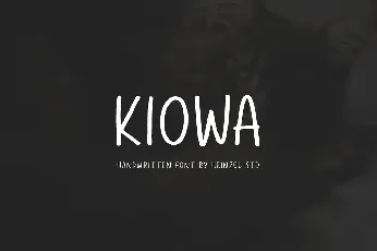 Kiowa font