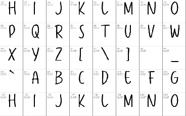 Kiowa font