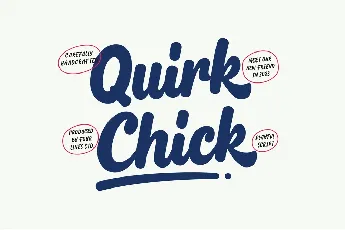 Quirk Chick font