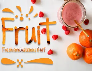 Fruit font