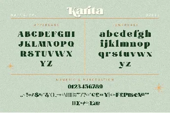 Karita font