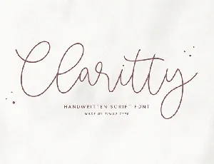 Claritty font