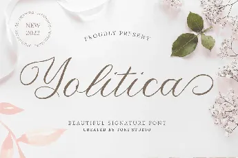 Yolitica font