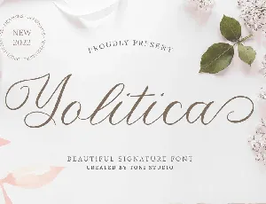 Yolitica font