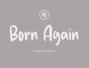 Born Again Demo font