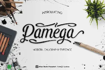 Pamega Free font