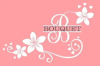 Bouquet Script font