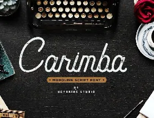 Carimba font