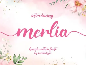 Merlia font