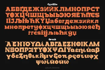 Roller Hesoon Demo font