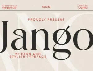 Jango font