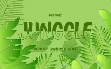 Junggle font