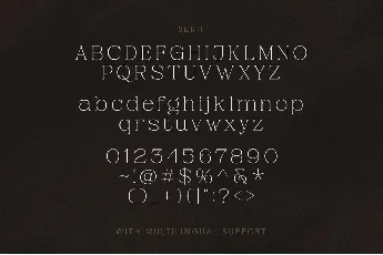 Claire Palmer font