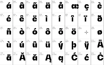 Bw Gradual Family font