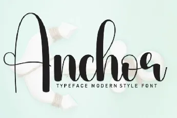 Anchor Script font