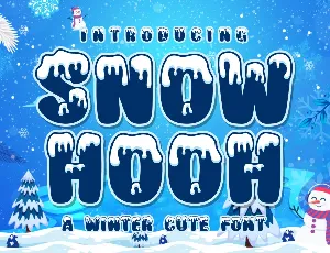 Snow Hooh font