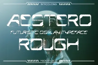 Aestero Rough font