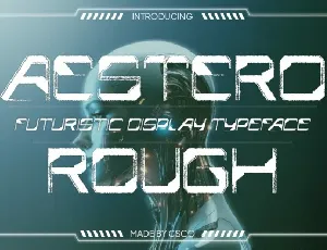 Aestero Rough font