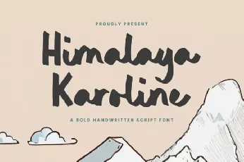 Himalaya Karoline font