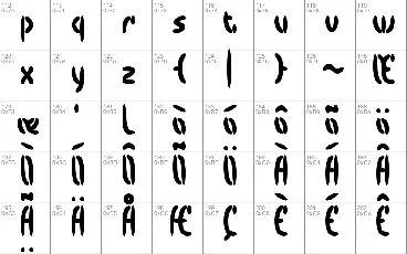 Bocuma font