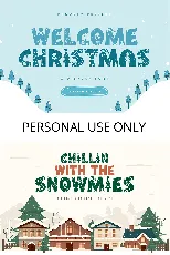 Welcome Christmas font