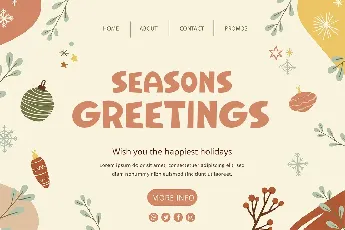 Welcome Christmas font