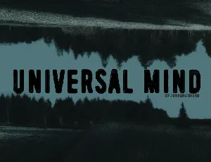 Universal Mind font