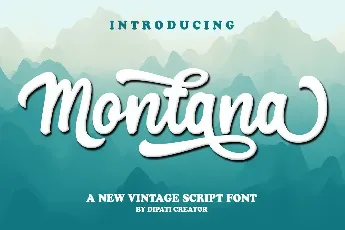 Montana font