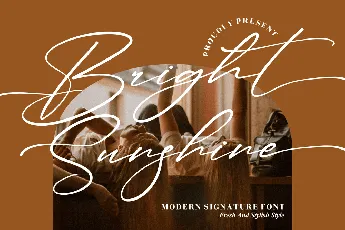 Bright Sunshine font