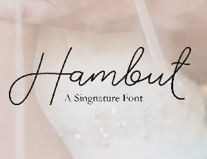 Hambut font