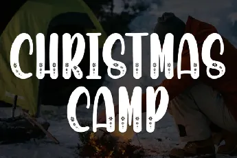 Christmas Camp Display font