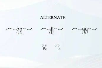 Yesterday Script Typeface font