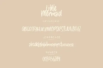 Little Mermaid Demo font