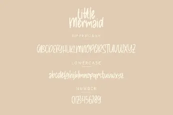 Little Mermaid Demo font