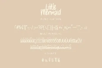 Little Mermaid Demo font