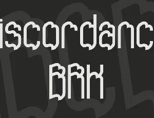 Discordance BRK font