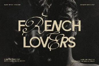 French Lovers font