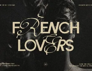 French Lovers font