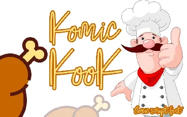 Komic Kook font