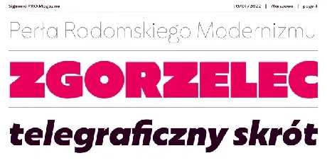 Sigmund PRO Family font